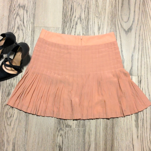 J. Crew pleated mini skirt, pale pink, size 8 - Picture 4 of 4